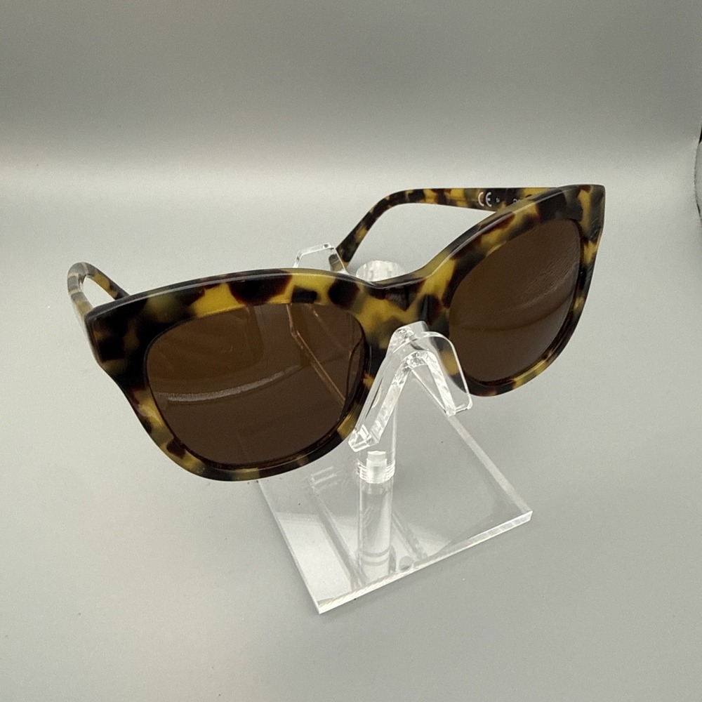 J.CREW Women's large Cat Eye Tortoise Retro Sunglasses H8908 Polarized Lens $74